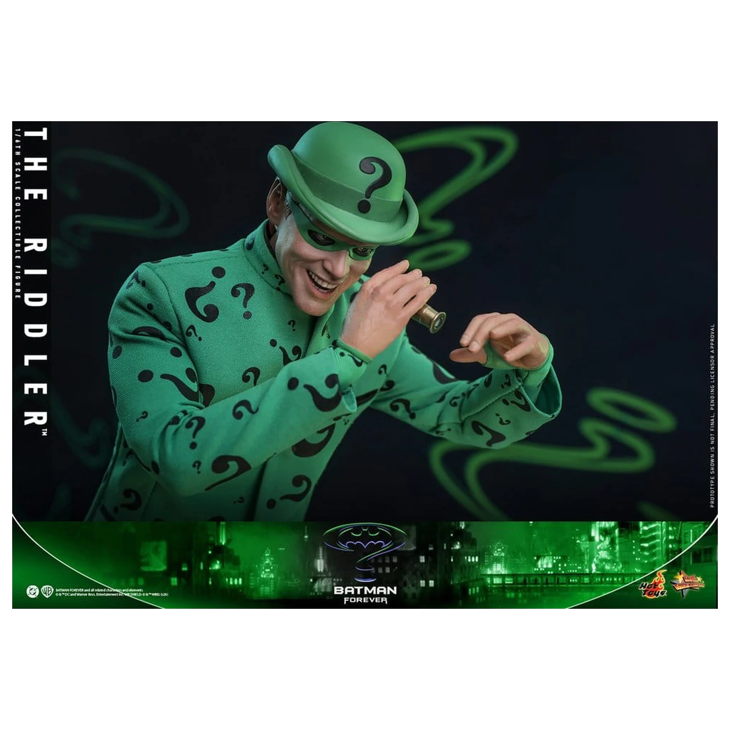 DC Comics Batman Forever Movie Masterpiece akcijska figura 1/6 Riddler 31 cm fotografija proizvoda