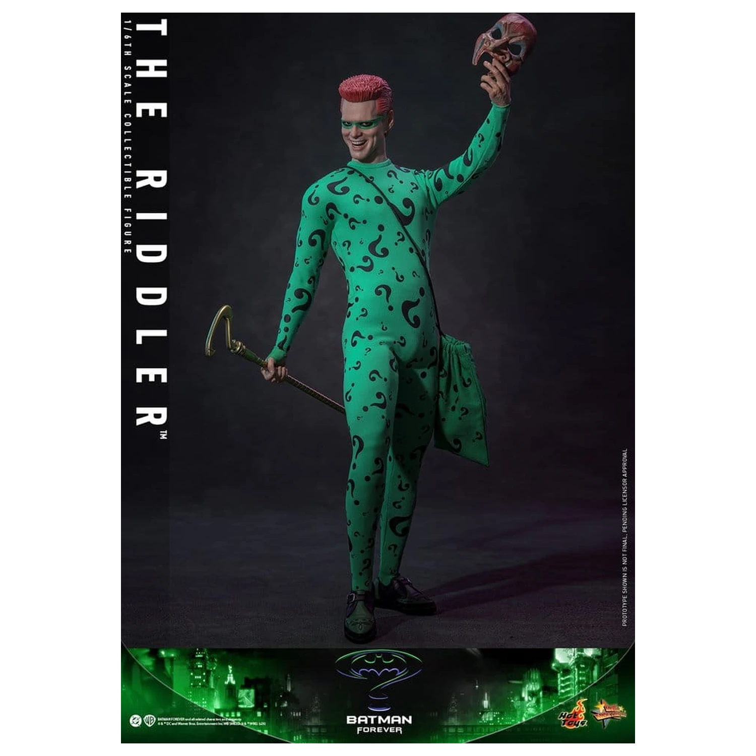 DC Comics Batman Forever Movie Masterpiece akcijska figura 1/6 Riddler 31 cm fotografija proizvoda