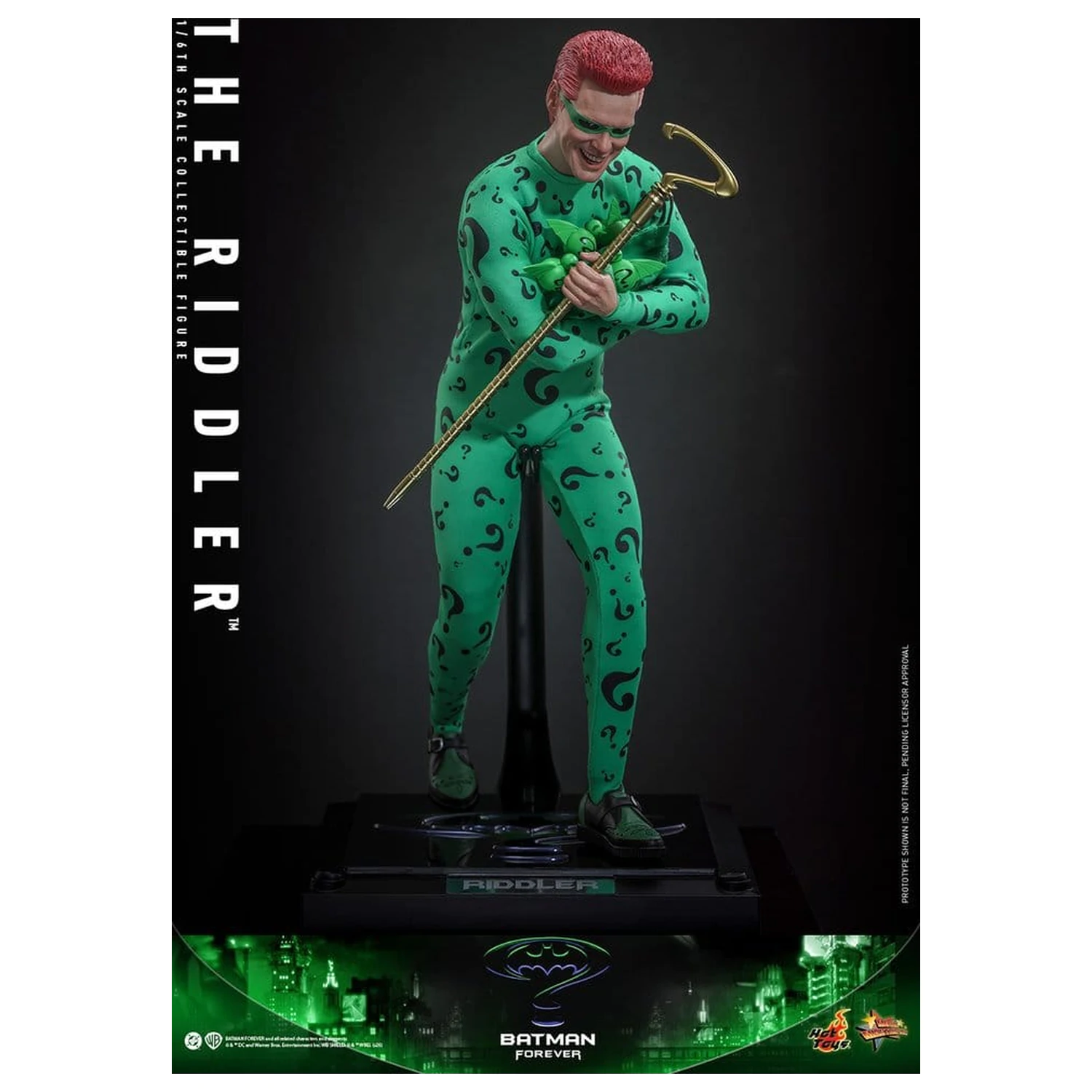 DC Comics Batman Forever Movie Masterpiece akcijska figura 1/6 Riddler 31 cm fotografija proizvoda