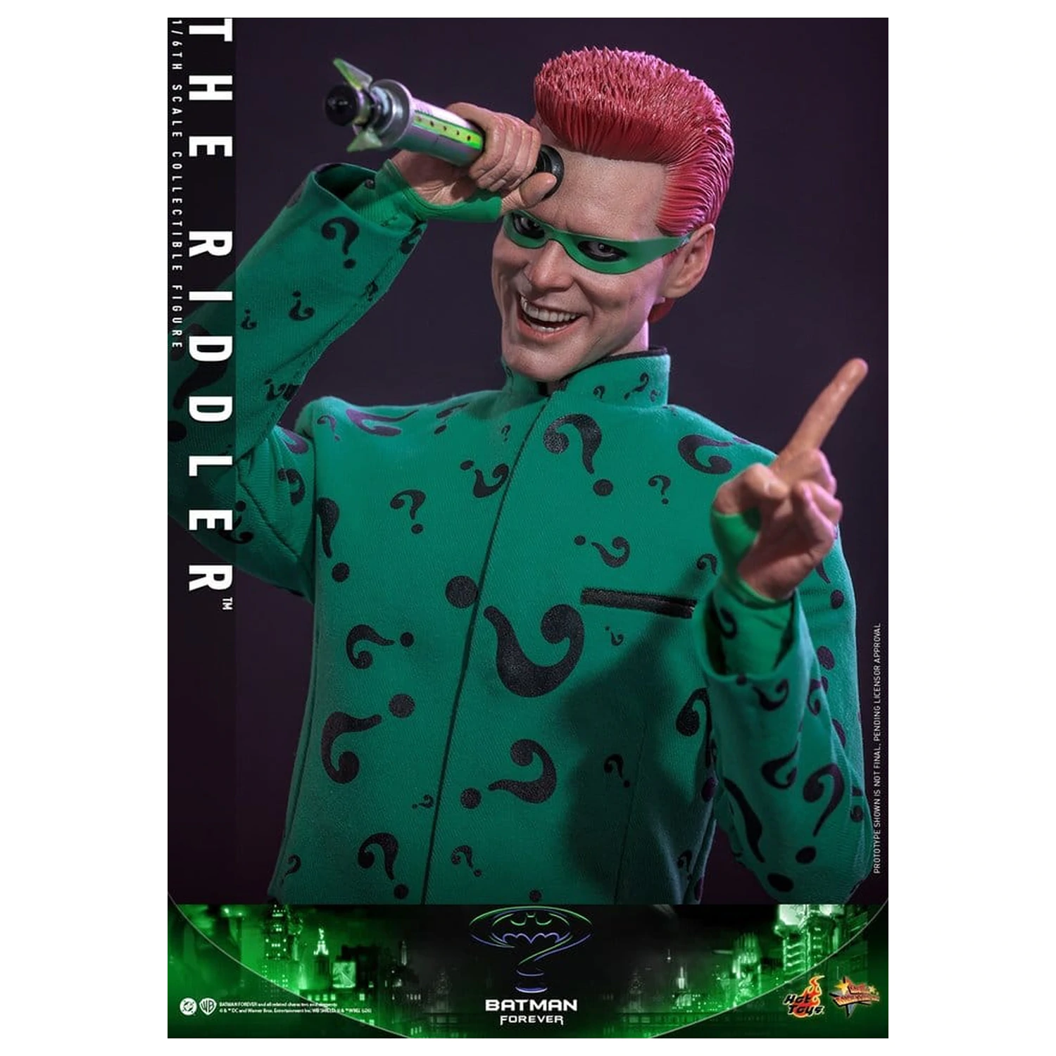 DC Comics Batman Forever Movie Masterpiece akcijska figura 1/6 Riddler 31 cm fotografija proizvoda