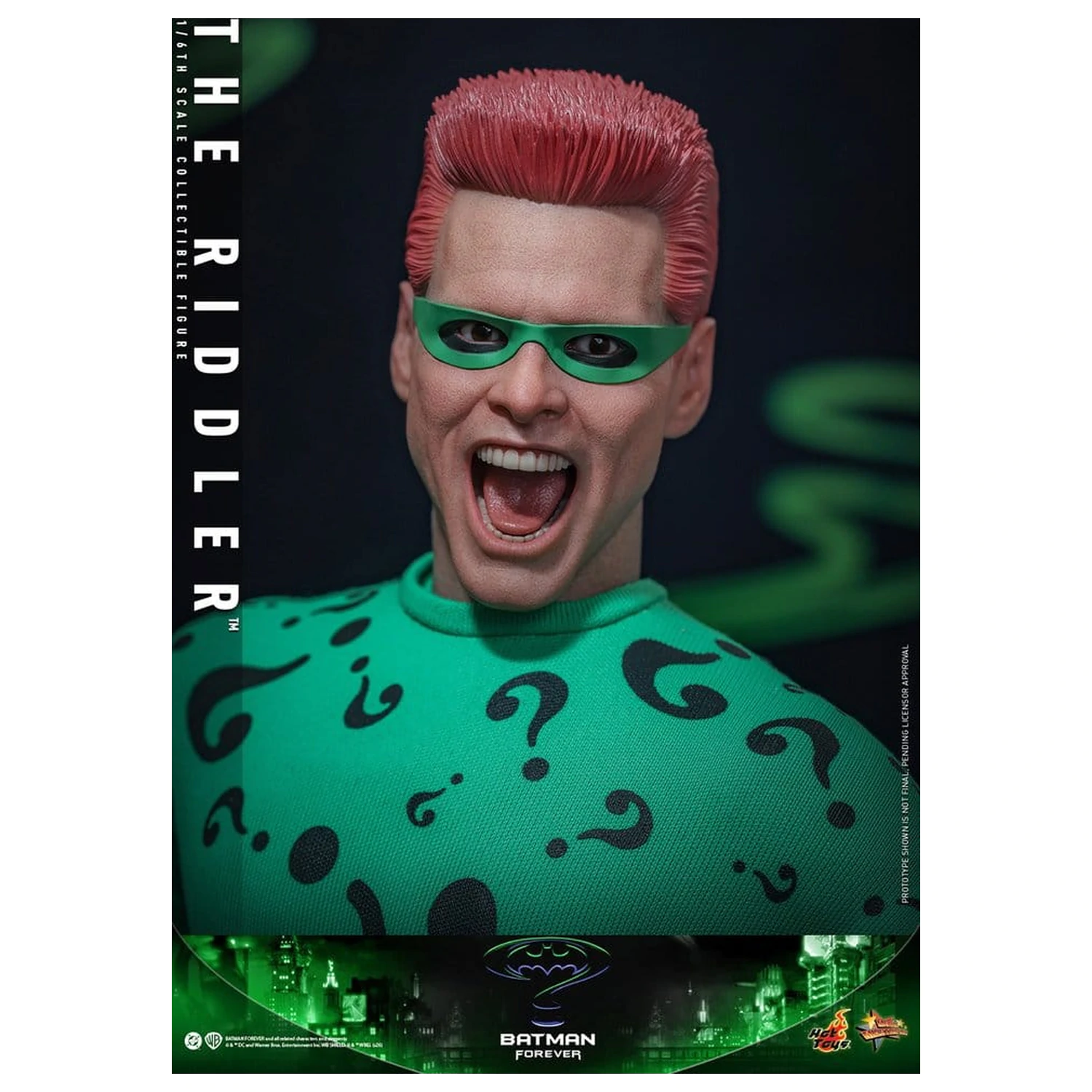 DC Comics Batman Forever Movie Masterpiece akcijska figura 1/6 Riddler 31 cm fotografija proizvoda