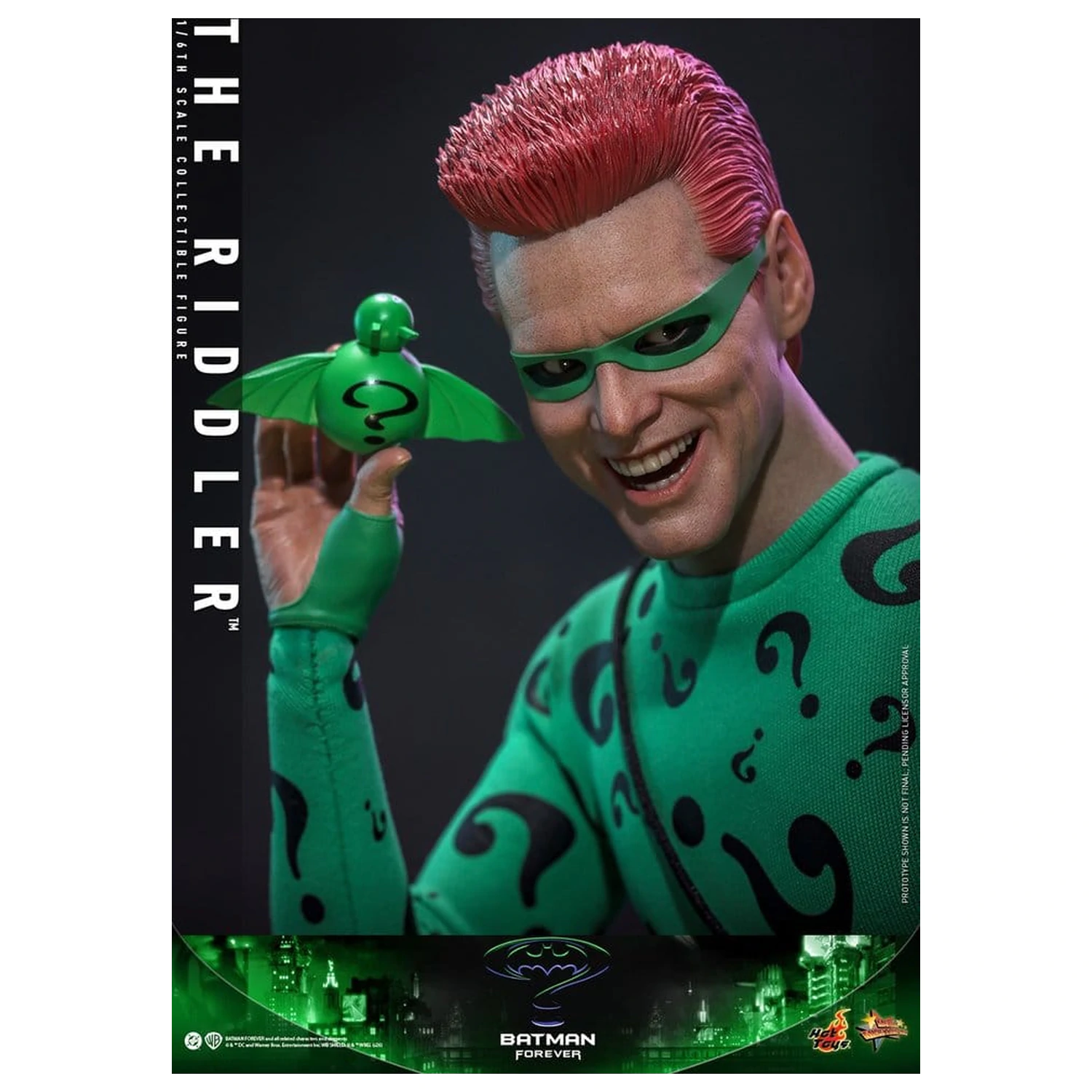 DC Comics Batman Forever Movie Masterpiece akcijska figura 1/6 Riddler 31 cm fotografija proizvoda