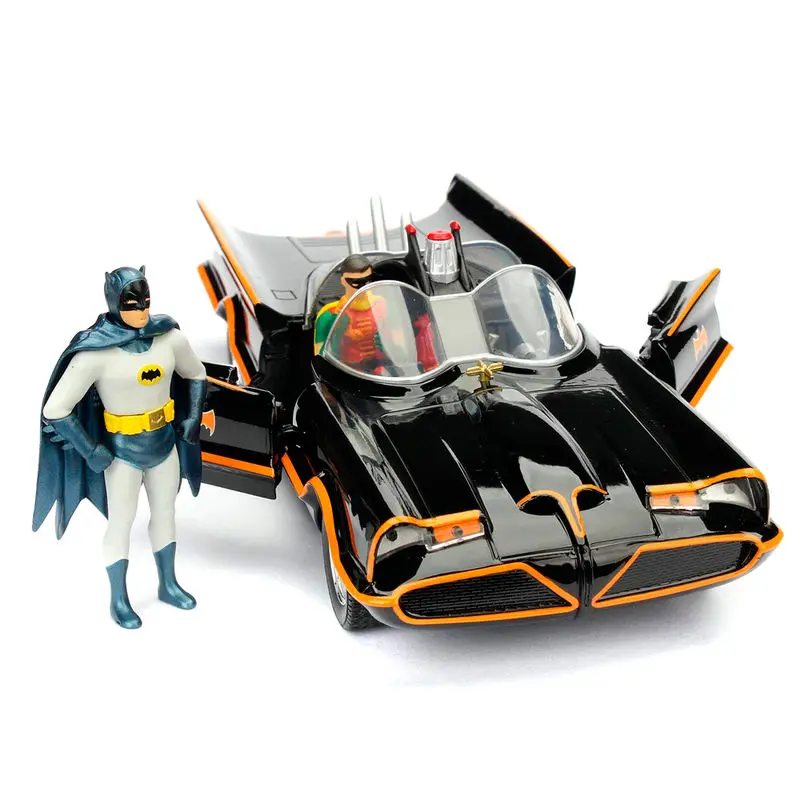 DC Comics Diecast Model 1/24 Batman 1966 Classic Batmobile Model od lijevanog metala fotografija proizvoda