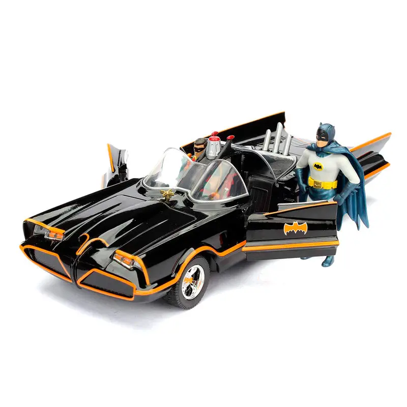 DC Comics Diecast Model 1/24 Batman 1966 Classic Batmobile Model od lijevanog metala fotografija proizvoda