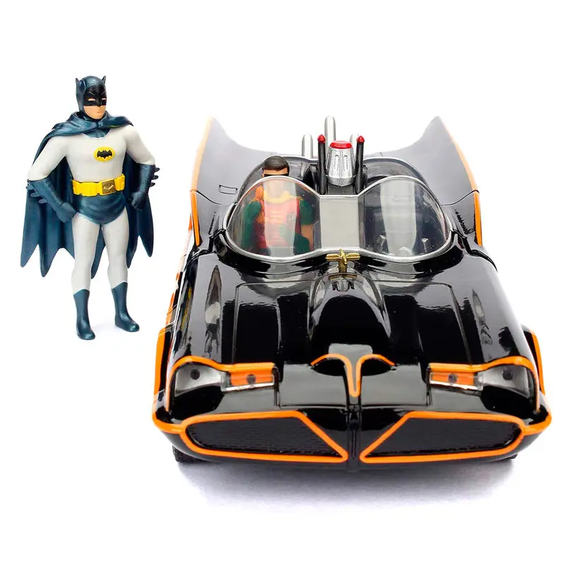 DC Comics Diecast Model 1/24 Batman 1966 Classic Batmobile Model od lijevanog metala fotografija proizvoda