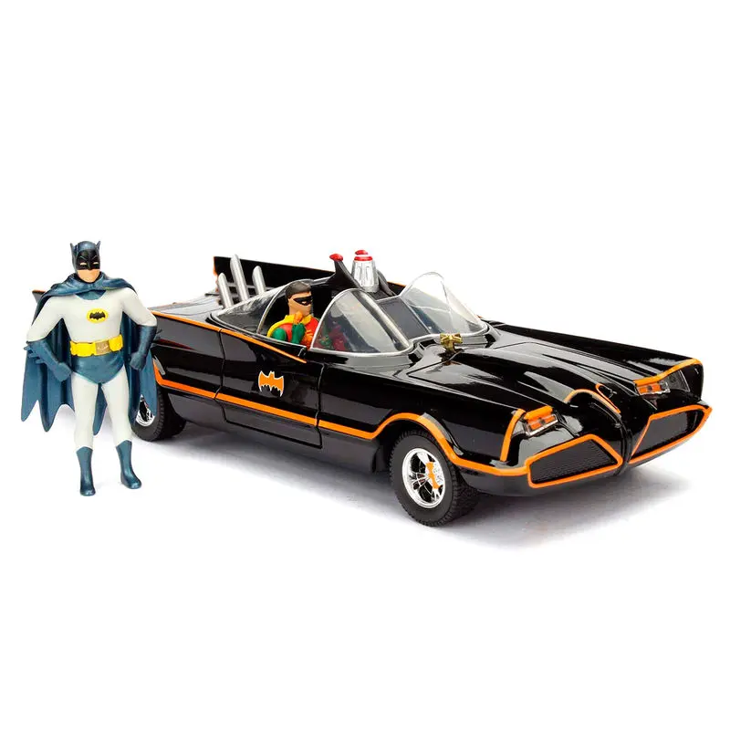 DC Comics Diecast Model 1/24 Batman 1966 Classic Batmobile Model od lijevanog metala fotografija proizvoda