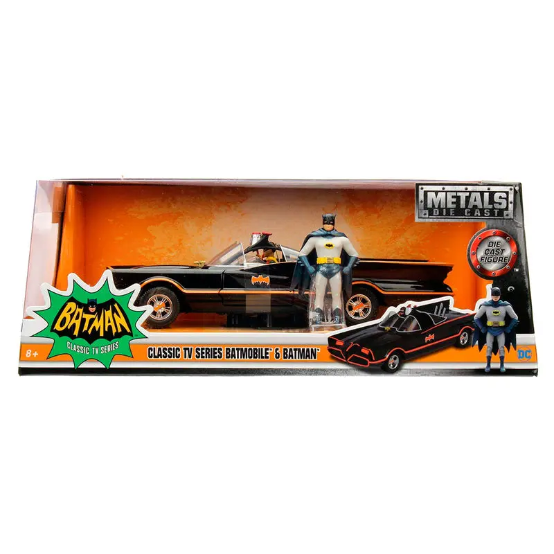 DC Comics Diecast Model 1/24 Batman 1966 Classic Batmobile Model od lijevanog metala fotografija proizvoda