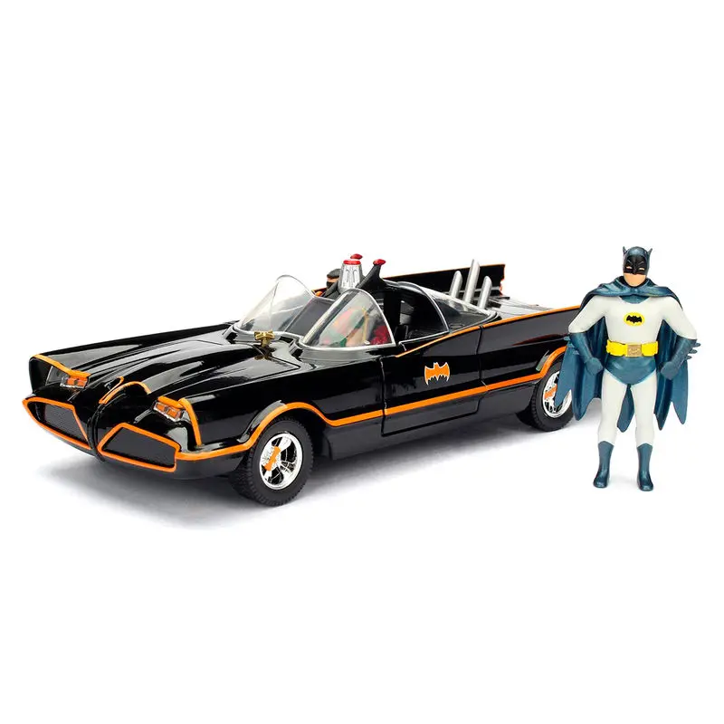 DC Comics Diecast Model 1/24 Batman 1966 Classic Batmobile Model od lijevanog metala fotografija proizvoda