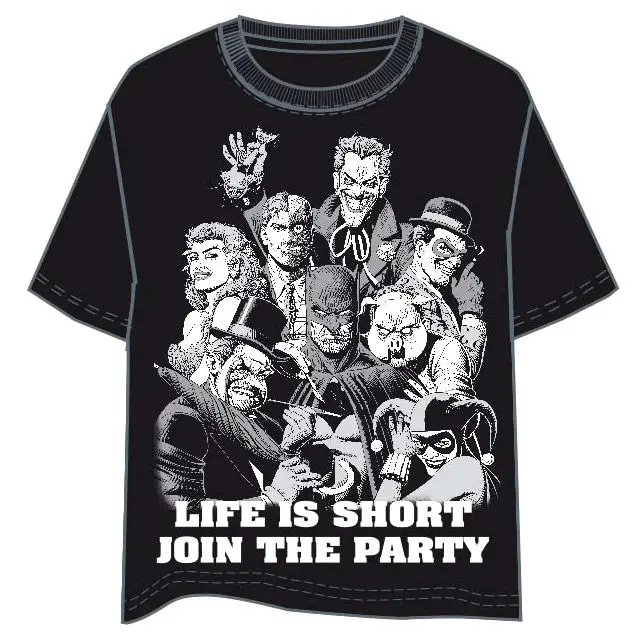 DC Comics Batman Party majica za odrasle fotografija proizvoda