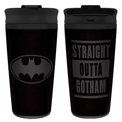 Batman Travel Mug Straight Outta Gotham - putna šalica fotografija proizvoda