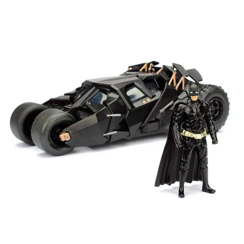 DC Comics Diecast Model 1/24 Batman The Dark Knight Batmobil – model od lijevanog metala, mjerilo 1/24 fotografija proizvoda