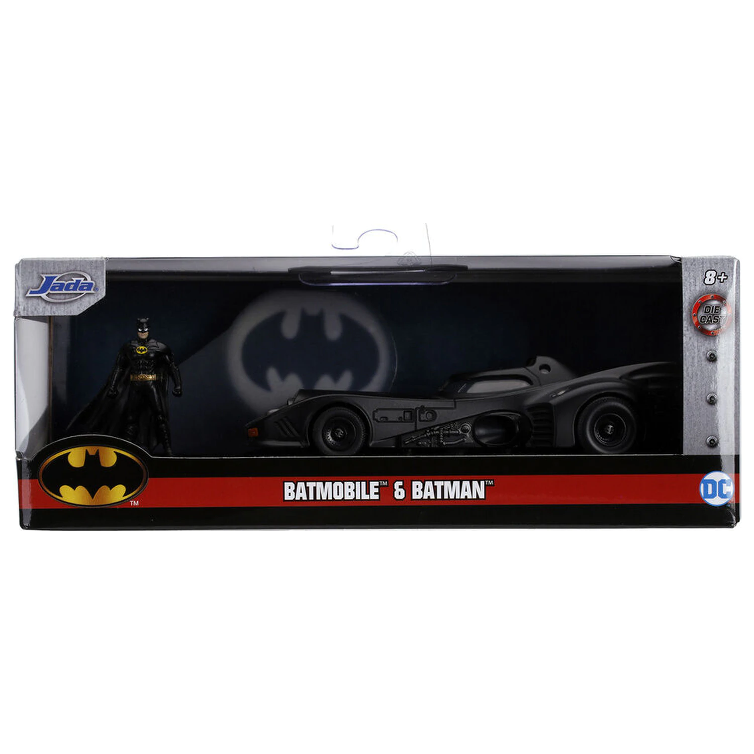 DC Comics Batmobil 1989 metalni auto + figura Batmana set fotografija proizvoda