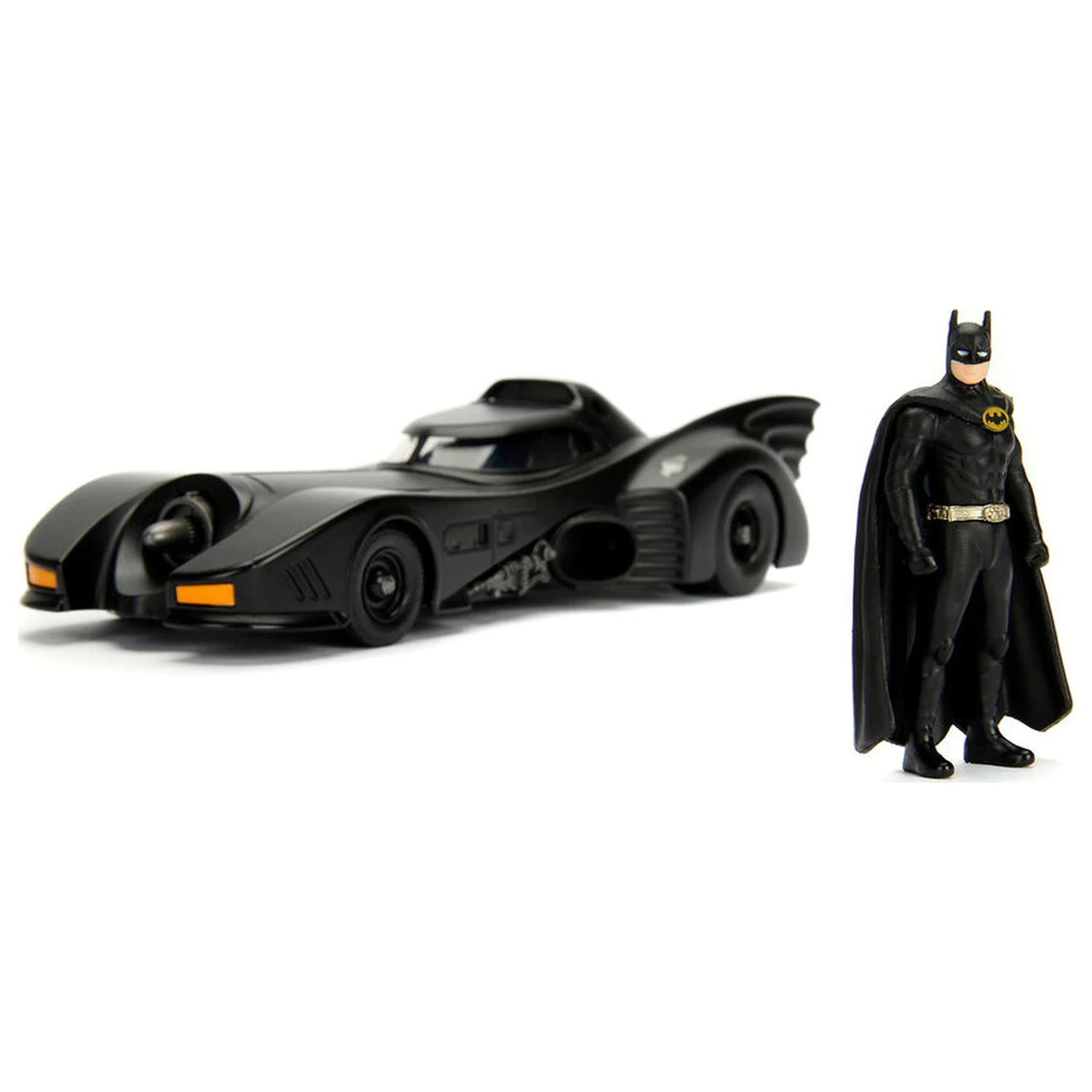 DC Comics Batmovil metalni automobil + figura Batmana set fotografija proizvoda