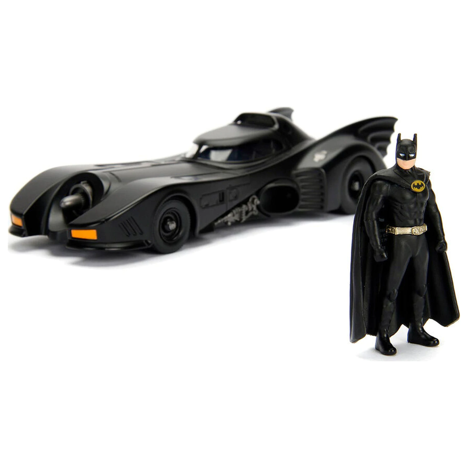 DC Comics Batmovil metalni automobil + figura Batmana set fotografija proizvoda