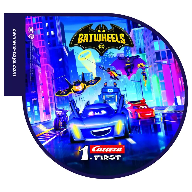 DC Comics Batwheels Vrijeme za akciju trkaći krug fotografija proizvoda