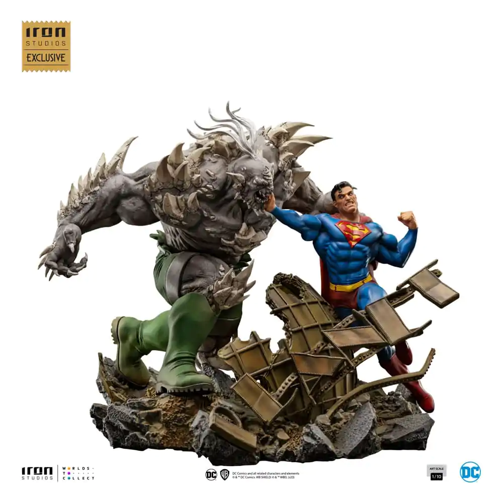 DC Comics BDS Art Scale Kip 1/10 Superman protiv Doomsday heo EU Exclusive 30 cm fotografija proizvoda