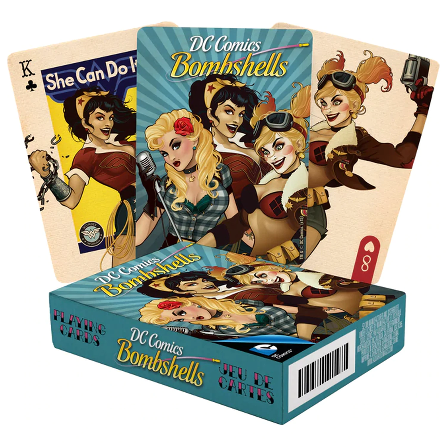 DC Comics Bombshells karte za igranje fotografija proizvoda