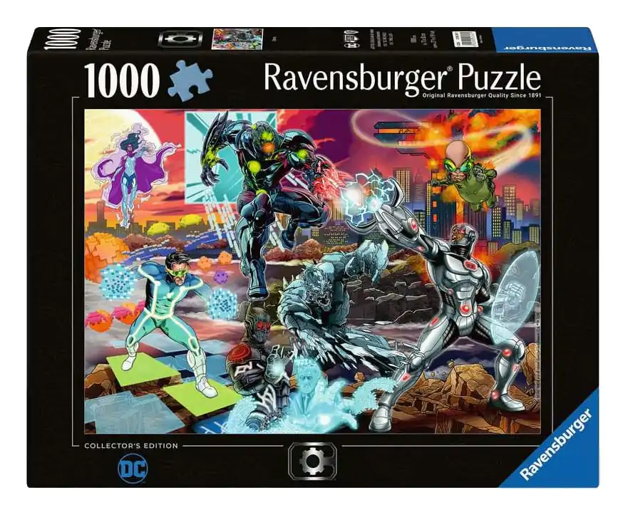 DC Comics Jigsaw Puzzle Cyborg (1000 dijelova) fotografija proizvoda