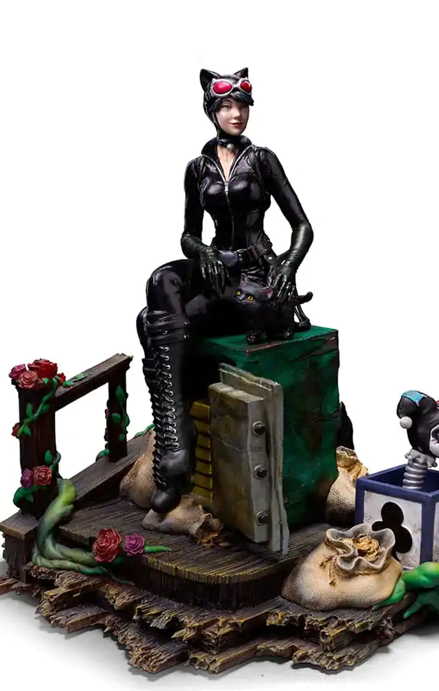 DC Comics Deluxe Art Scale Kip 1/10 Catwoman (Gotham City Sirens) 21 cm fotografija proizvoda