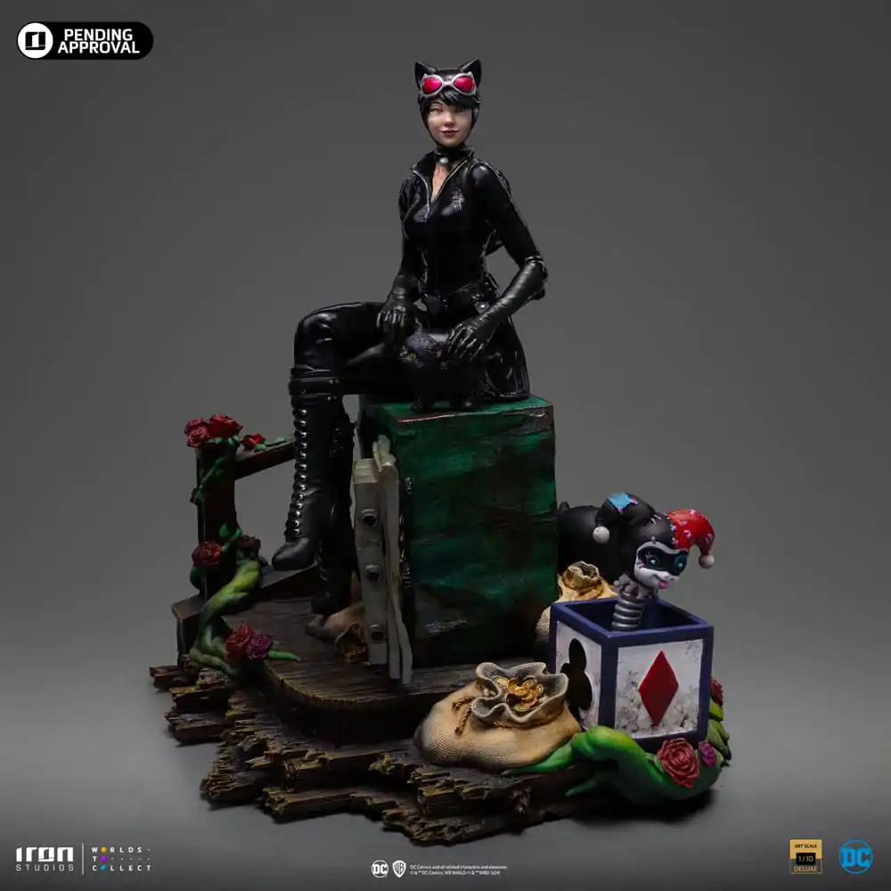 DC Comics Deluxe Art Scale Kip 1/10 Catwoman (Gotham City Sirens) 21 cm fotografija proizvoda