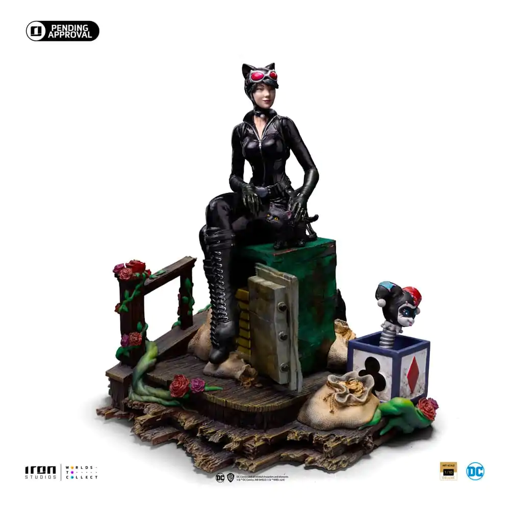 DC Comics Deluxe Art Scale Kip 1/10 Catwoman (Gotham City Sirens) 21 cm fotografija proizvoda