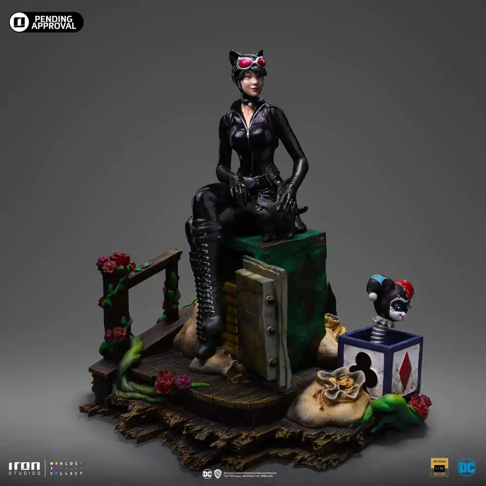 DC Comics Deluxe Art Scale Kip 1/10 Catwoman (Gotham City Sirens) 21 cm fotografija proizvoda