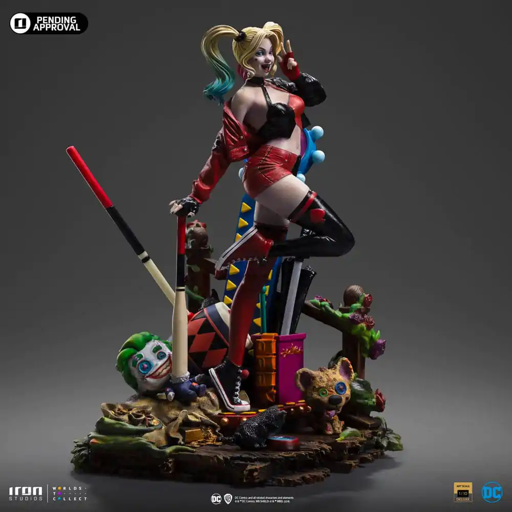 DC Comics Deluxe Art Scale kip 1/10 Harley Quinn (Gotham City Sirens) 22 cm fotografija proizvoda