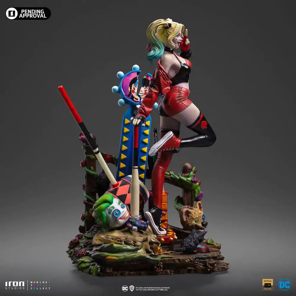 DC Comics Deluxe Art Scale kip 1/10 Harley Quinn (Gotham City Sirens) 22 cm fotografija proizvoda