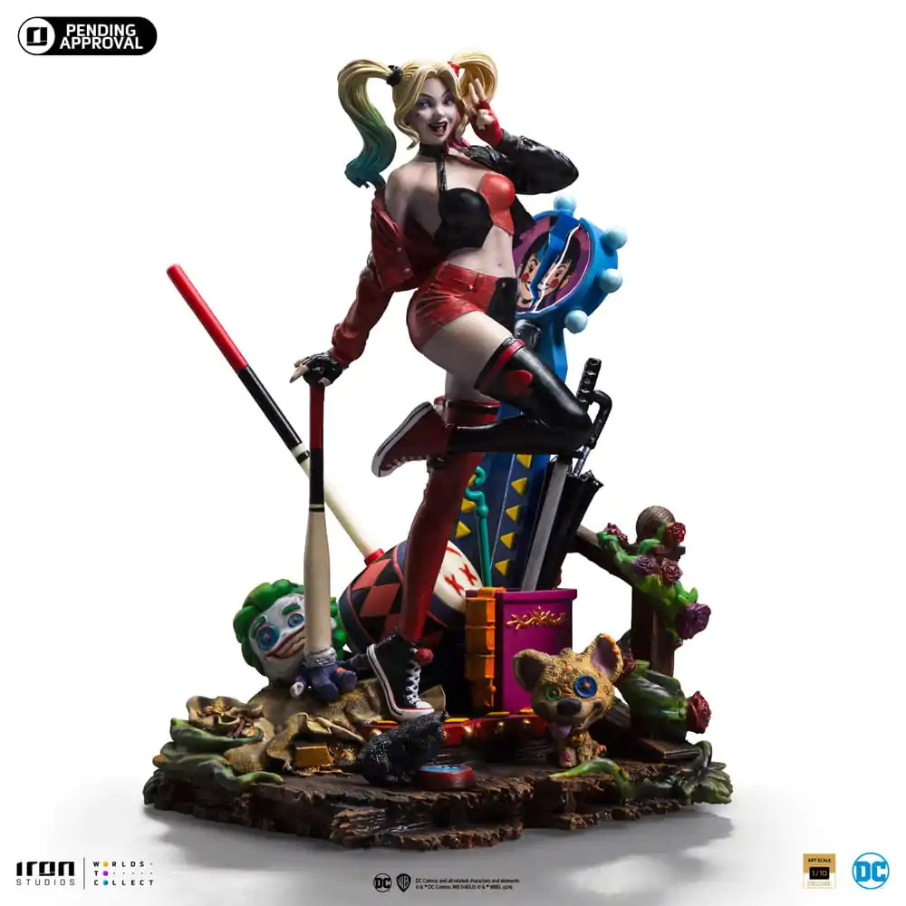 DC Comics Deluxe Art Scale kip 1/10 Harley Quinn (Gotham City Sirens) 22 cm fotografija proizvoda