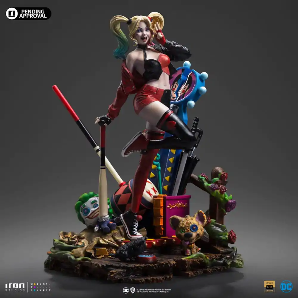 DC Comics Deluxe Art Scale kip 1/10 Harley Quinn (Gotham City Sirens) 22 cm fotografija proizvoda