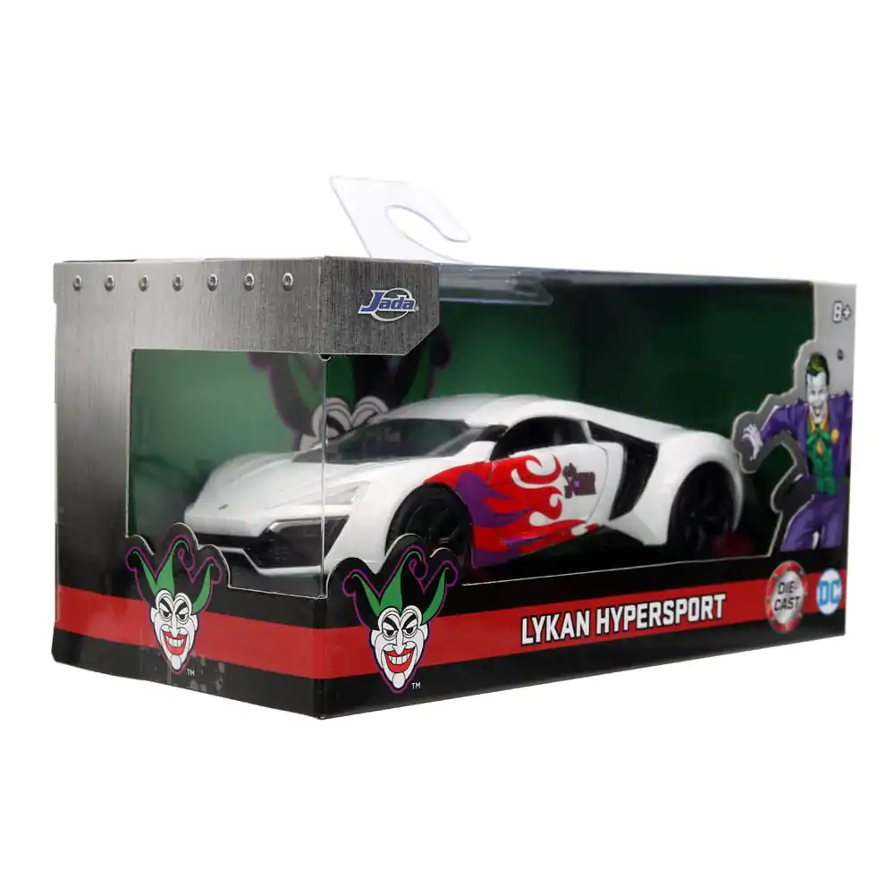 DC Comics Diecast Model 1/32 Lykan Hypersport Joker, model lijevanog metala fotografija proizvoda