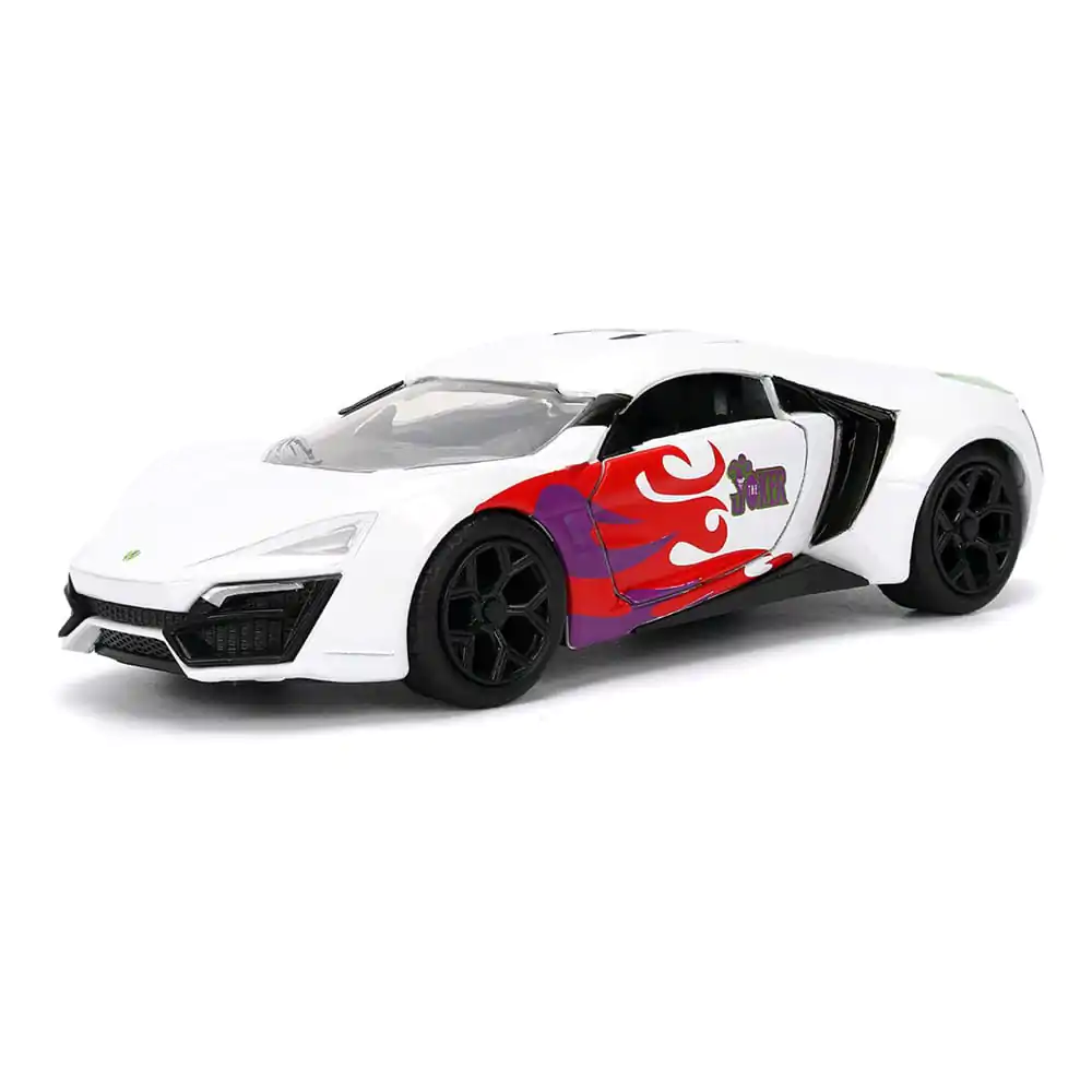 DC Comics Diecast Model 1/32 Lykan Hypersport Joker, model lijevanog metala fotografija proizvoda