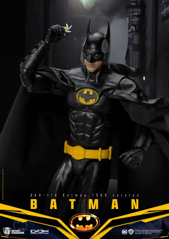 DC Comics Dynamic 8ction Heroes akcijska figura 1/9 Batman 1989 Ver. 21 cm fotografija proizvoda