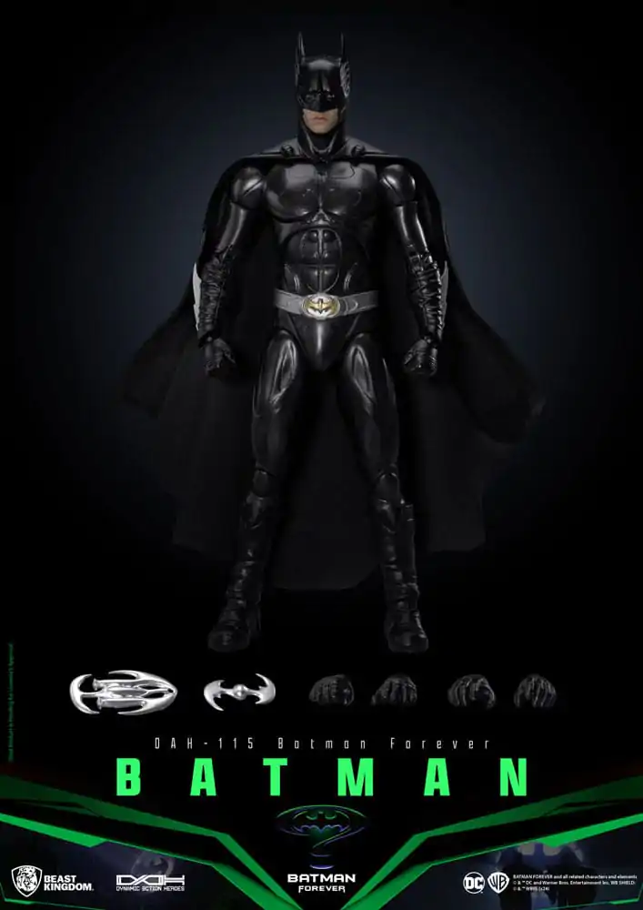 DC Comics Dynamic 8ction Heroes akcijska figura 1/9 Batman (Batman Forever) 21 cm fotografija proizvoda