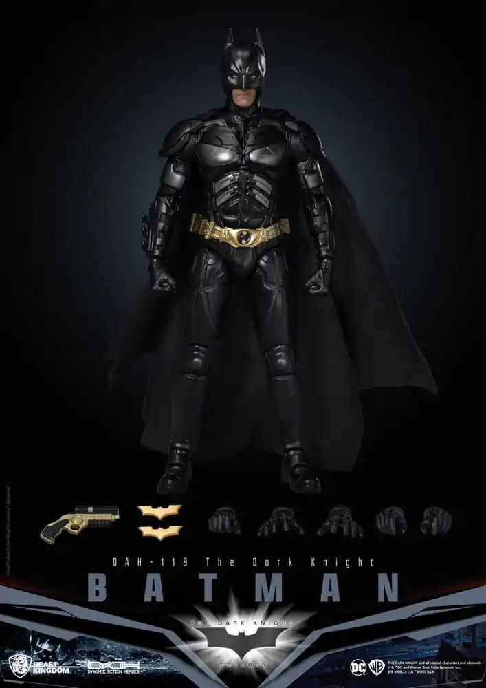 DC Comics Dynamic 8ction Heroes akcijska figura 1/9 Batman (The Dark Knight) 21 cm fotografija proizvoda