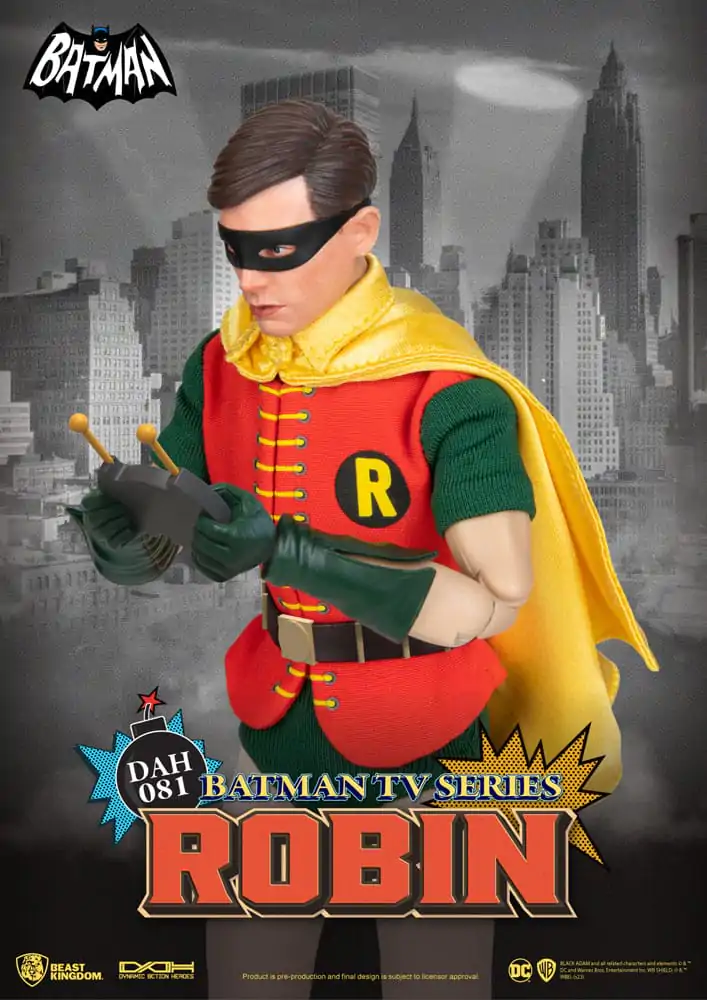 DC Comics Dynamic 8ction Heroes akcijska figura 1/9 Batman TV Series Robin 24 cm fotografija proizvoda