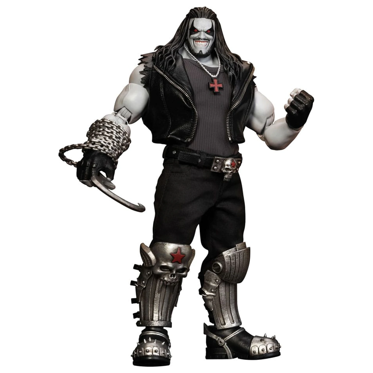 DC Comics Dynamic 8ction Heroes Akcijska figura 1/9 Lobo Deluxe Verzija 23 cm fotografija proizvoda
