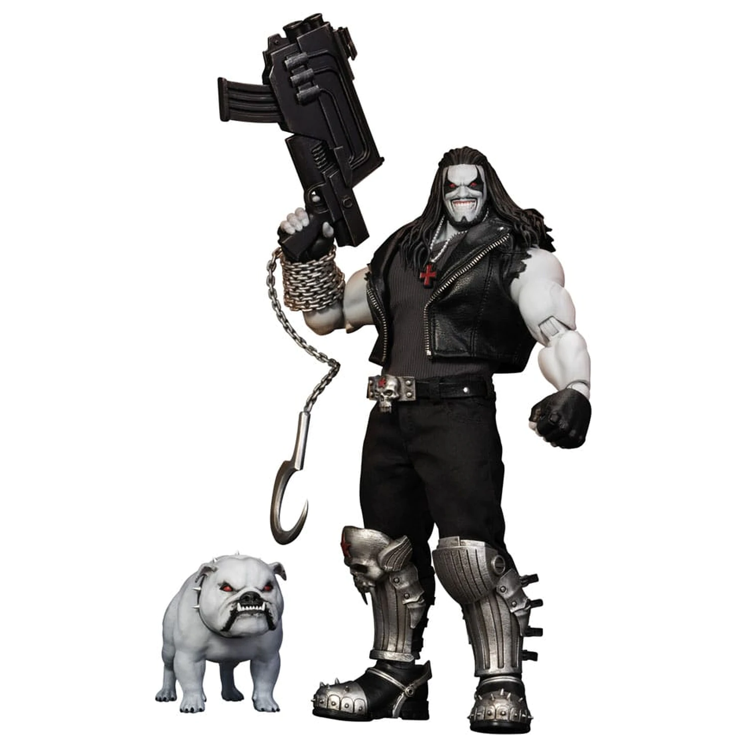 DC Comics Dynamic 8ction Heroes Akcijska figura 1/9 Lobo Deluxe Verzija 23 cm fotografija proizvoda