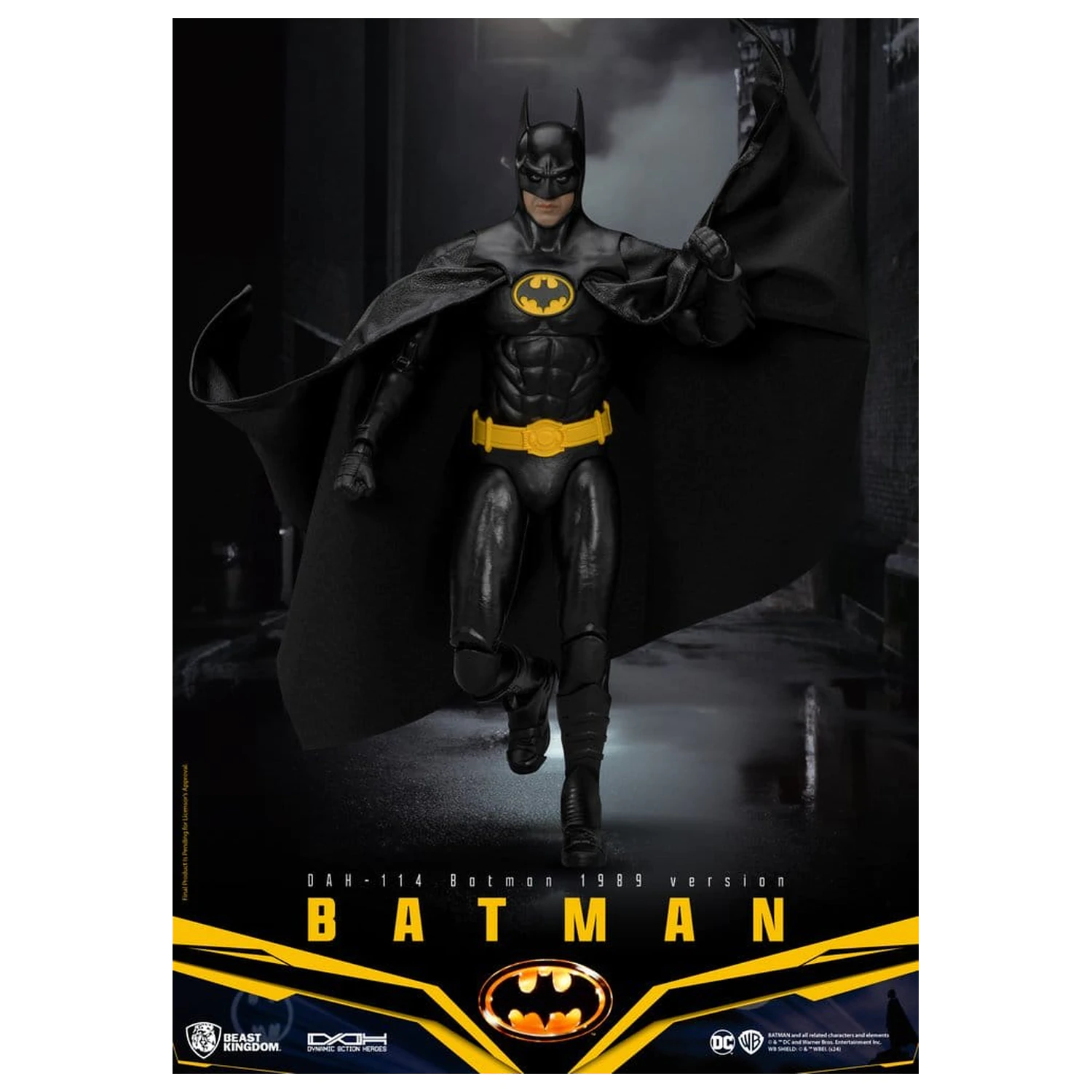 DC Comics Dynamic 8ction Heroes figura Batman 1989 Standard Version 21 cm fotografija proizvoda