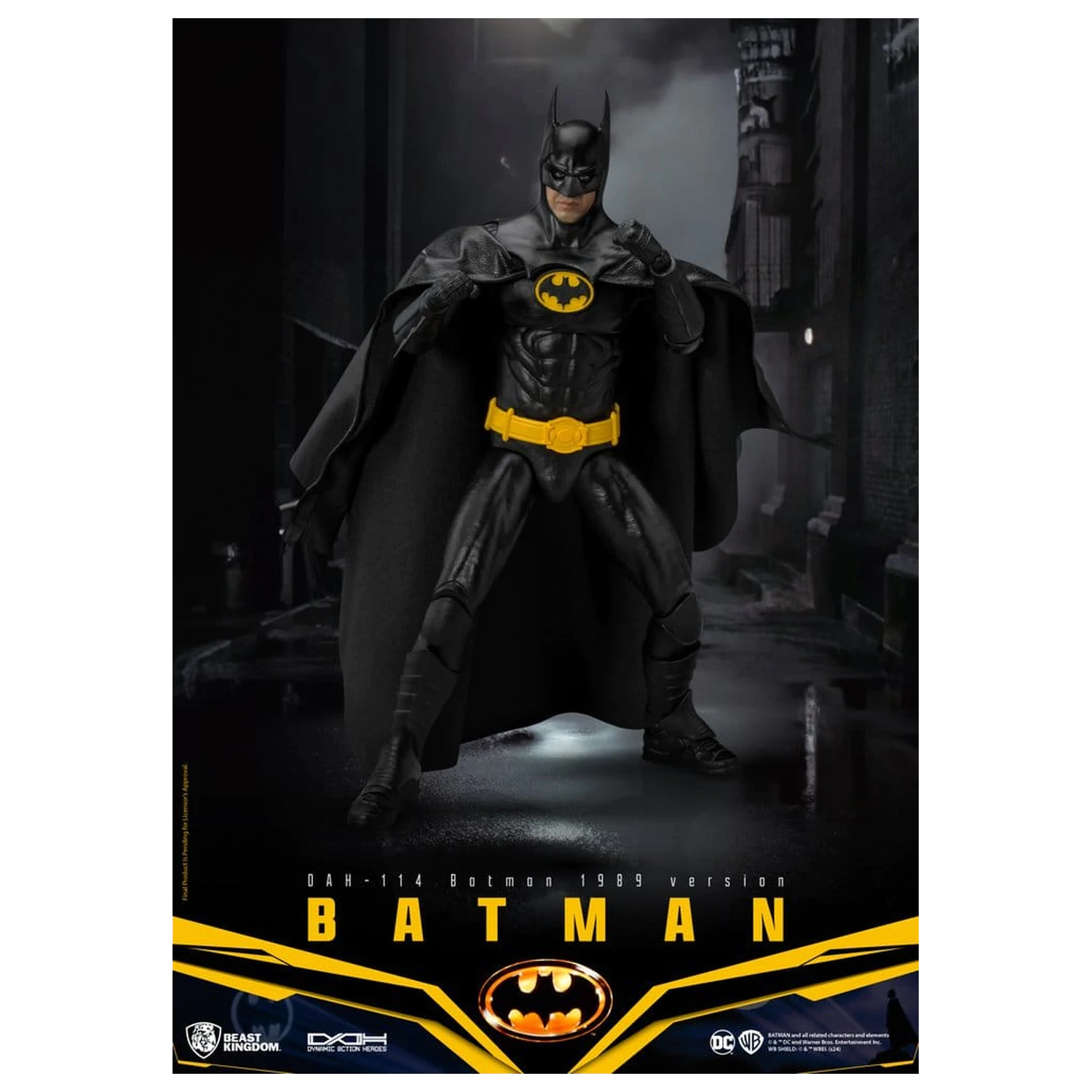 DC Comics Dynamic 8ction Heroes figura Batman 1989 Standard Version 21 cm fotografija proizvoda
