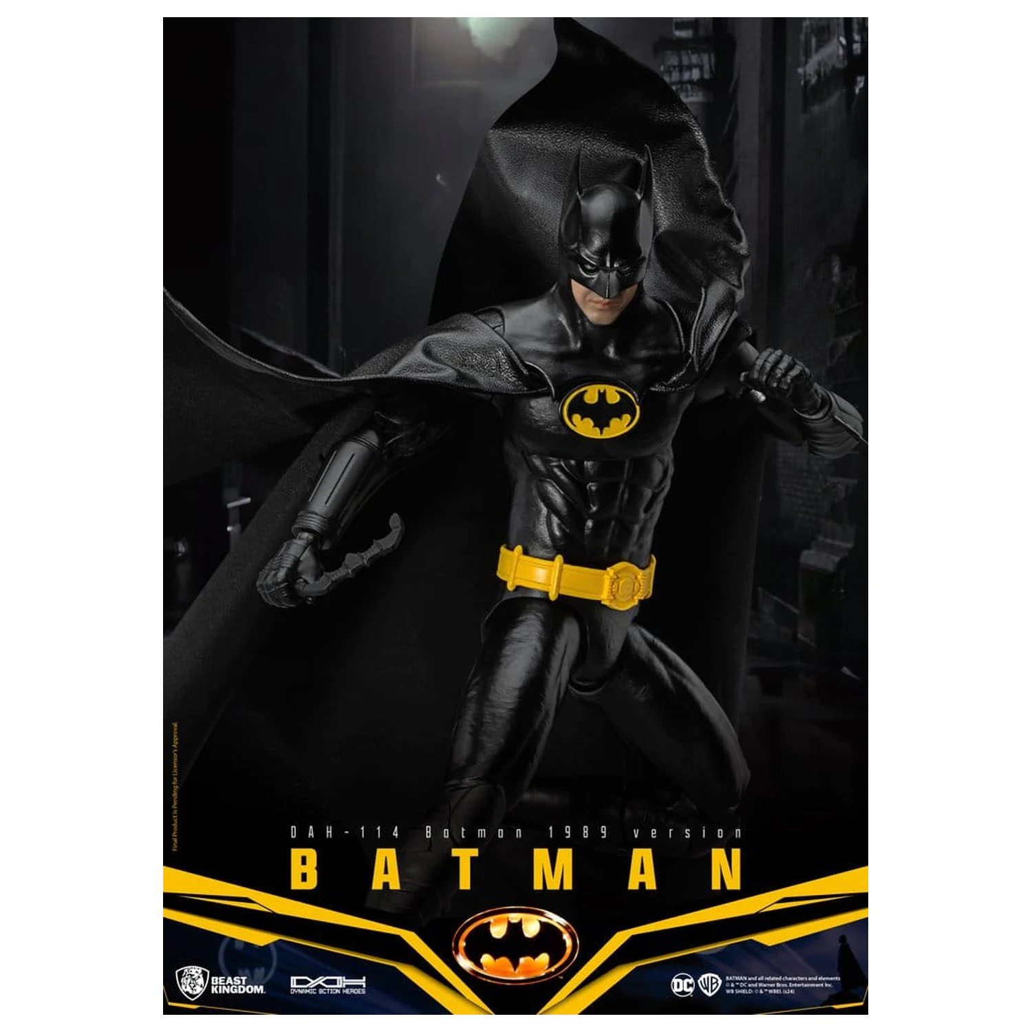 DC Comics Dynamic 8ction Heroes figura Batman 1989 Standard Version 21 cm fotografija proizvoda