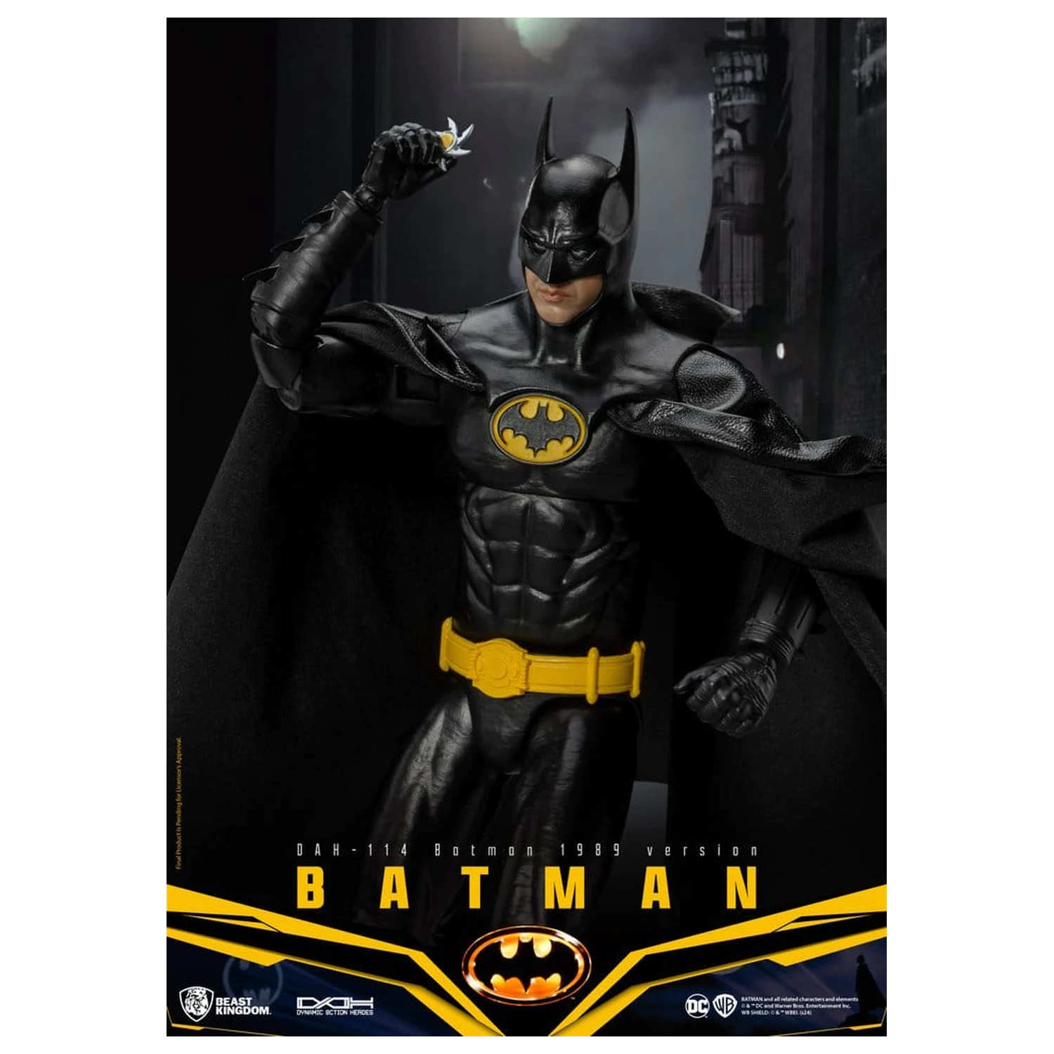 DC Comics Dynamic 8ction Heroes figura Batman 1989 Standard Version 21 cm fotografija proizvoda