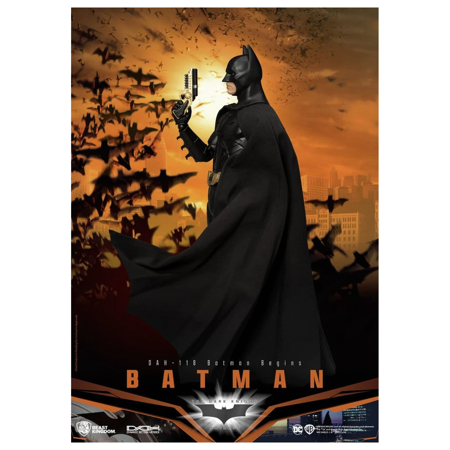 DC Comics Dynamic 8ction Heroes figura Batman (Batman Begins) 21 cm fotografija proizvoda