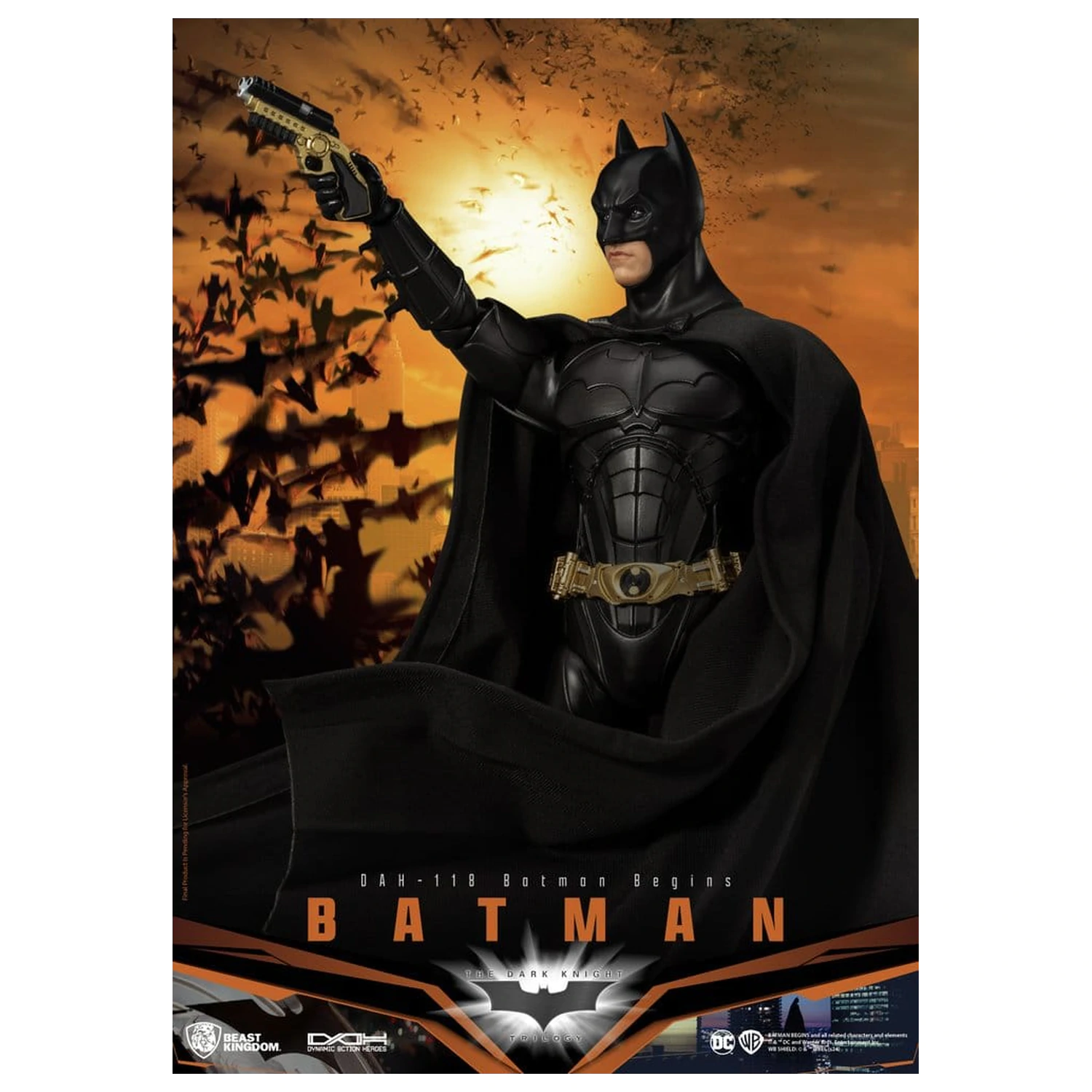 DC Comics Dynamic 8ction Heroes figura Batman (Batman Begins) 21 cm fotografija proizvoda