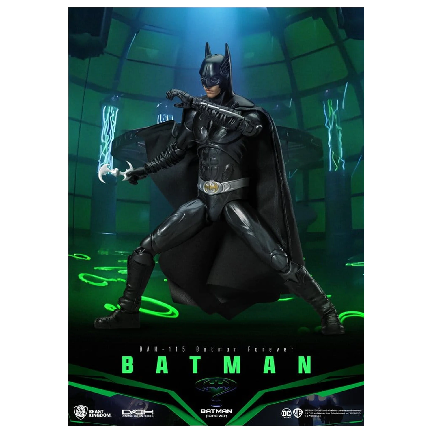 DC Comics Dynamic 8ction Heroes figura Batman (Batman Forever) 21 cm fotografija proizvoda