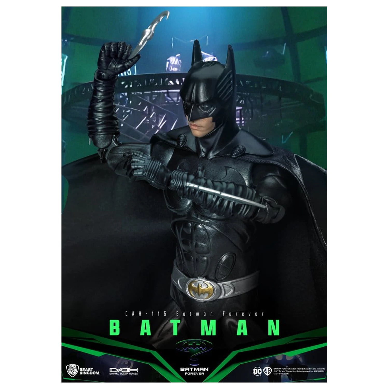 DC Comics Dynamic 8ction Heroes figura Batman (Batman Forever) 21 cm fotografija proizvoda