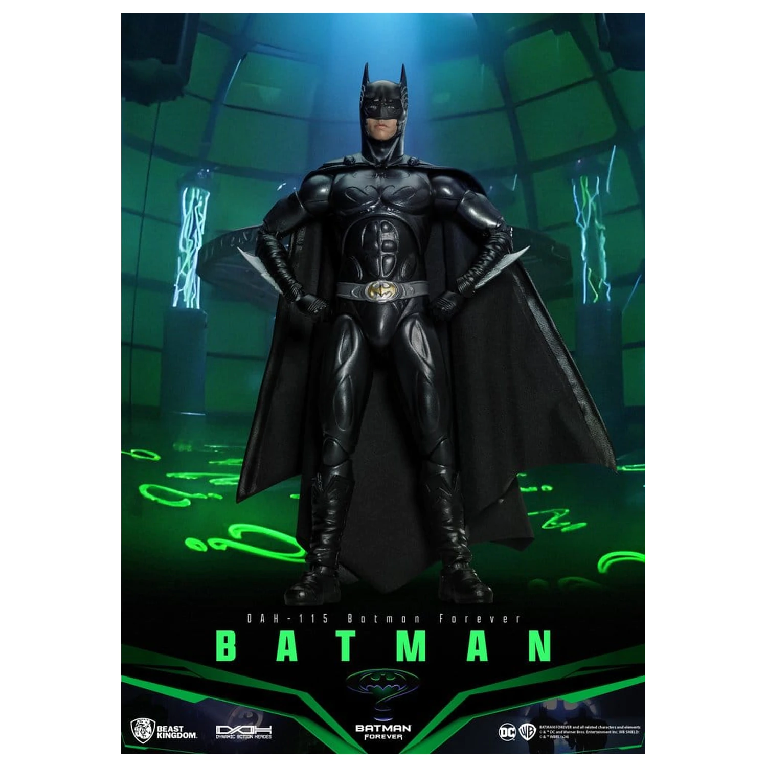 DC Comics Dynamic 8ction Heroes figura Batman (Batman Forever) 21 cm fotografija proizvoda
