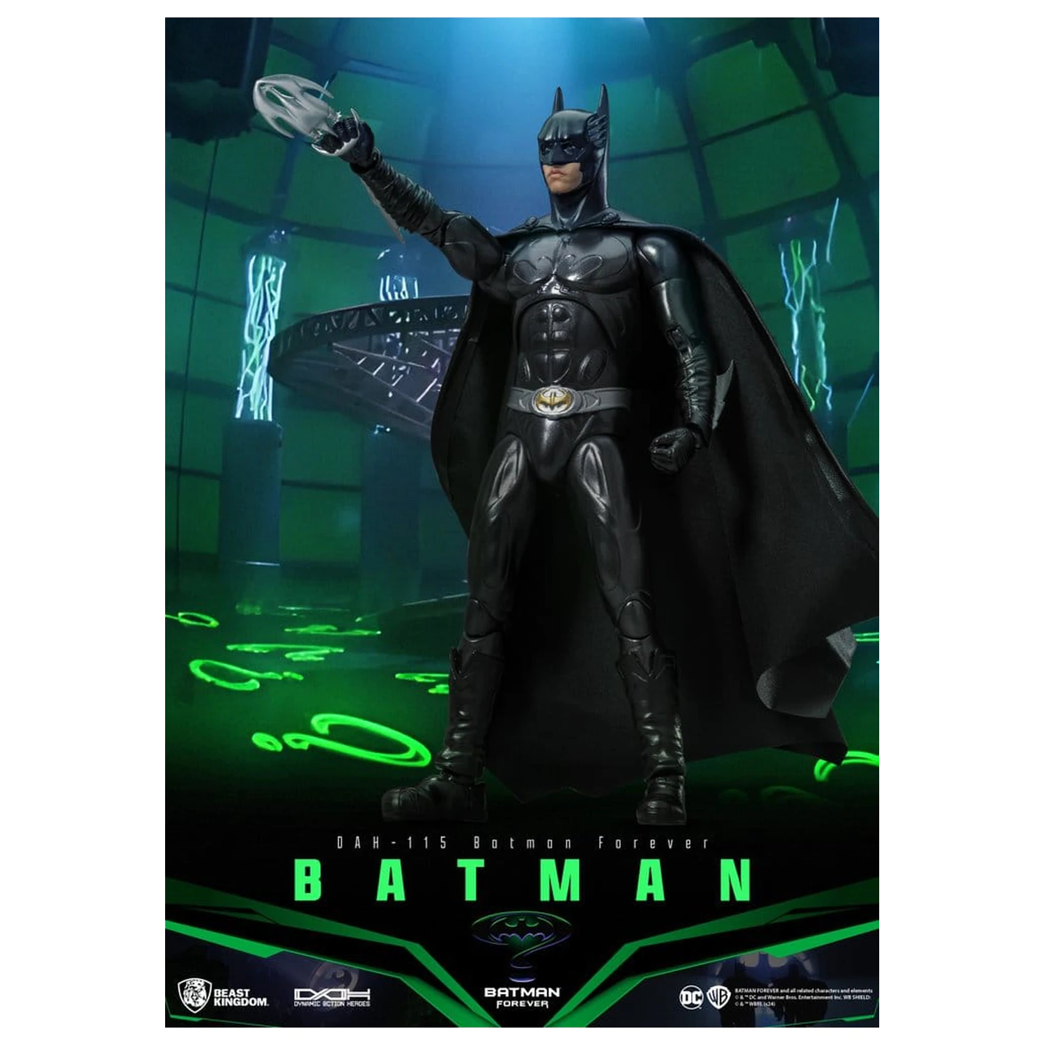 DC Comics Dynamic 8ction Heroes figura Batman (Batman Forever) 21 cm fotografija proizvoda