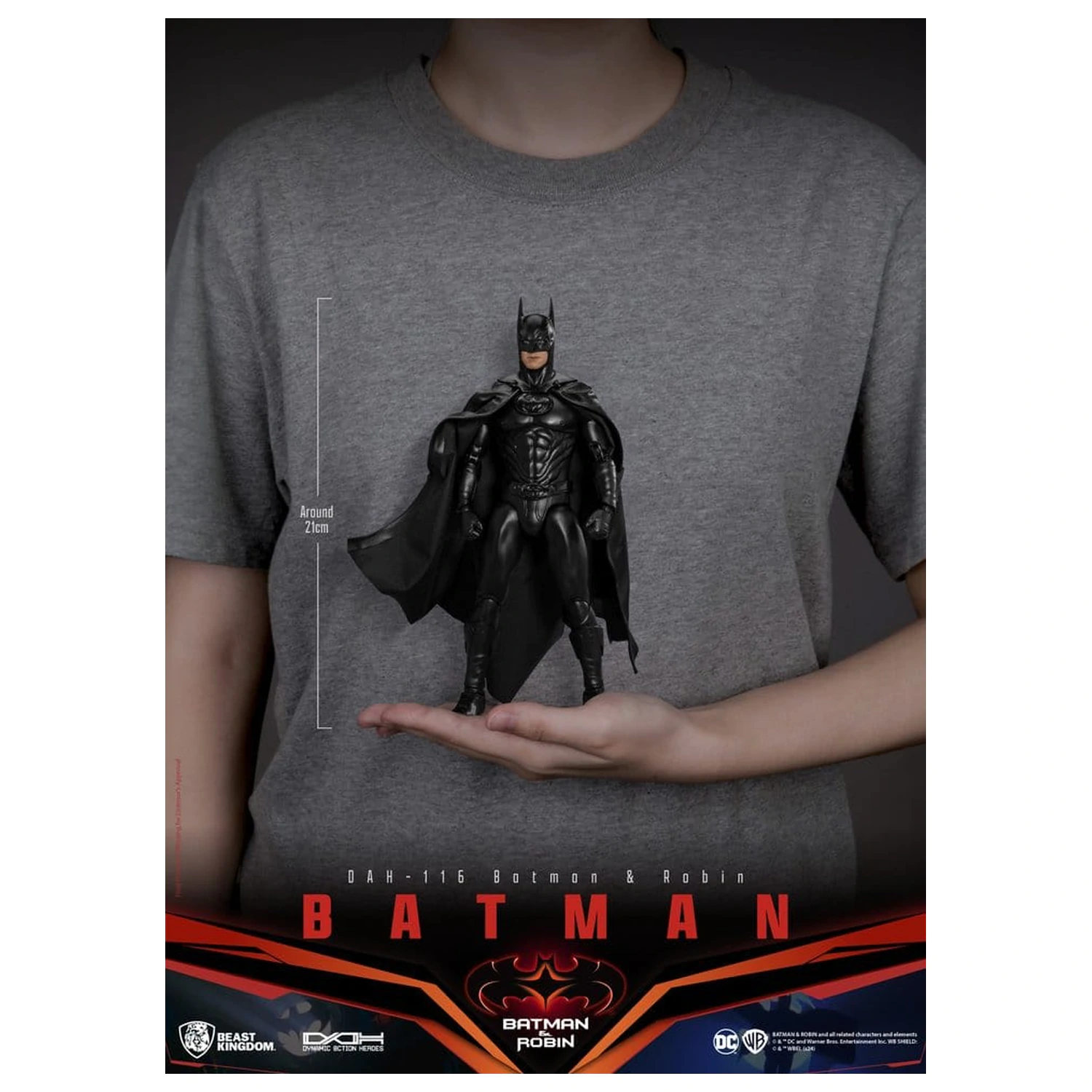 DC Comics Dynamic 8ction Heroes figura Batman (Batman & Robin) 21 cm fotografija proizvoda