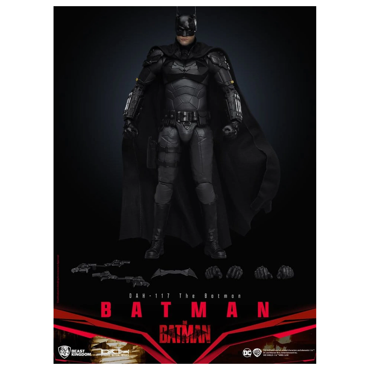 DC Comics Dynamic 8ction Heroes figura Batman (The Batman) 21 cm fotografija proizvoda